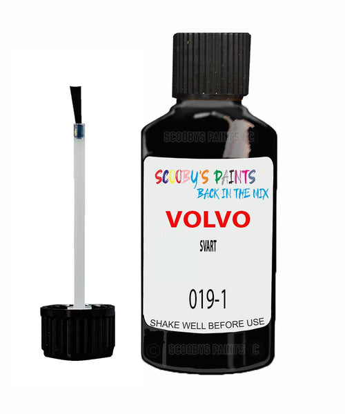 Paint For Volvo 900 Series Svart Code 019-1 Touch Up Scratch Repair Paint