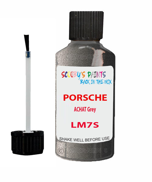 Touch Up Paint For Porsche 911 Carrera Achat Grey Code Lm7S Scratch Repair Kit