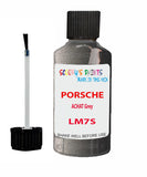 Touch Up Paint For Porsche Carrera Achat Grey Code Lm7S Scratch Repair Kit