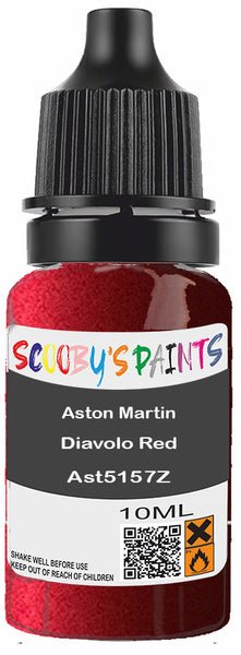 Alloy Wheel Rim Paint Repair Kit For Aston Martin Diavolo Red
