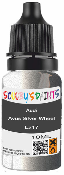 Alloy Wheel Rim Paint Repair Kit For Audi Avus Silver Wheel