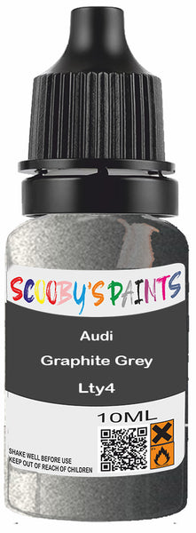 Alloy Wheel Rim Paint Repair Kit For Audi Graphite Grey Silver