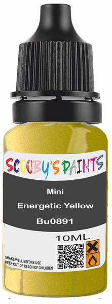 Alloy Wheel Rim Paint Repair Kit For Mini Energetic Yellow Yellow