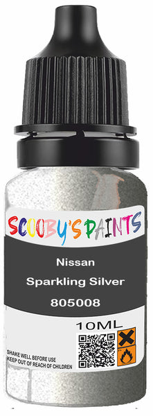 Alloy Wheel Rim Paint Repair Kit For Nissan Sparkling Silver