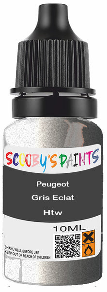 Alloy Wheel Rim Paint Repair Kit For Peugeot Gris Epta Silver-Grey