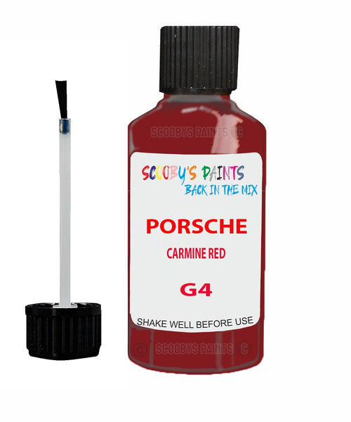 Touch Up Paint For Porsche 944 Carmine Red Code G4 Scratch Repair Kit