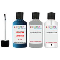 Touch Up Paint For ISUZU RODEO CLIPPER BLUE Code 639 Scratch Repair