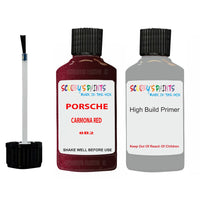 anti rust primer for Porsche Boxster Carmona Red Code 8B2 Scratch Repair Kit