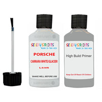 anti rust primer for Porsche 911 Turbo Carrara White/Glacier White Code Ls9R Scratch Repair Kit