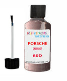 Touch Up Paint For Porsche 911 Cassisrot Code 80D Scratch Repair Kit