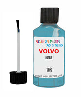 Paint For Volvo Other Models Light Blue Code 108 Touch Up Scratch Repair Paint