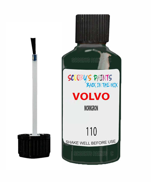 Paint For Volvo Other Models Morkgron Code 110 Touch Up Scratch Repair Paint