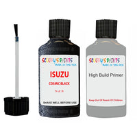 Touch Up Paint For ISUZU TFS COSMIC BLACK Code 523 Scratch Repair
