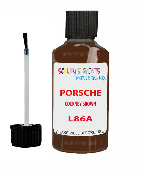 Touch Up Paint For Porsche 911 Cockney Brown Code L86A Scratch Repair Kit