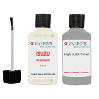 Touch Up Paint For ISUZU TROOPER CREAM WHITE Code 752 Scratch Repair