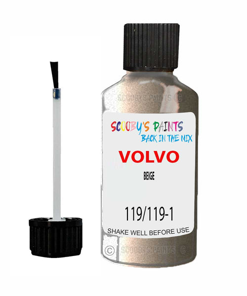 Paint For Volvo C70 Beige Code 119/119-1/119-2 Touch Up Scratch Repair Paint