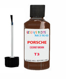 Touch Up Paint For Porsche Gt3 Cockney Brown Code T3 Scratch Repair Kit