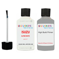 Touch Up Paint For ISUZU ISUZU ( OTHERS ) ALPINE WHITE Code 617 Scratch Repair
