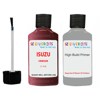 Touch Up Paint For ISUZU ISUZU ( OTHERS ) CRIMSON Code 77E Scratch Repair