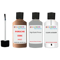 Lacquer metallic paint Porsche 911 Cognac Code M8Z Scratch Repair Kit