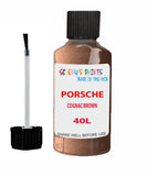 Touch Up Paint For Porsche 930 Cognac Brown Code 40L Scratch Repair Kit