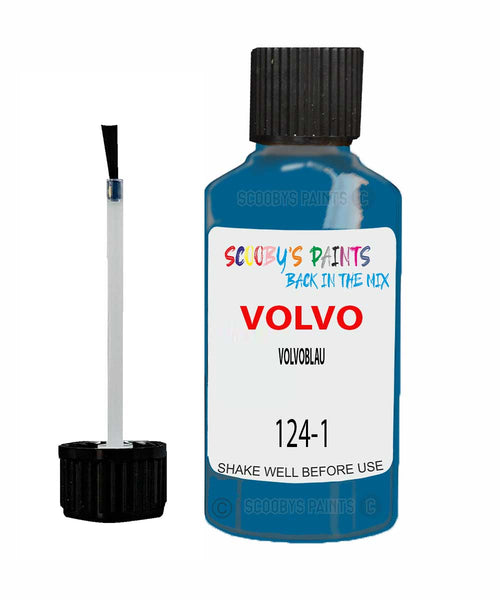 Paint For Volvo Other Models Volvoblau Code 124-1 Touch Up Scratch Repair Paint