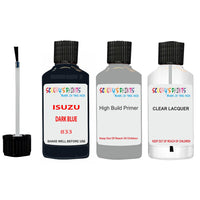 Touch Up Paint For ISUZU TRUCK DARK BLUE Code 833 Scratch Repair