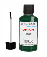 Paint For Volvo Other Models Dark Green Code 133/133-5 Touch Up Scratch Repair Paint