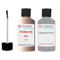 anti rust primer for Porsche 911 Coral Code Z9 Scratch Repair Kit