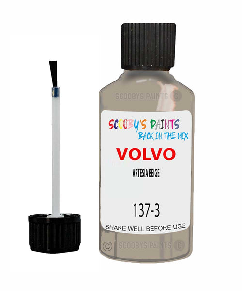 Paint For Volvo 200 Series Artesia Beige Code 137-3 Touch Up Scratch Repair Paint