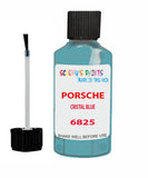 Touch Up Paint For Porsche 911 Cristal Blue Code 6825 Scratch Repair Kit