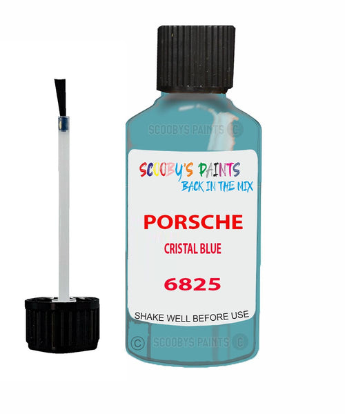 Touch Up Paint For Porsche 911 Cristal Blue Code 6825 Scratch Repair Kit