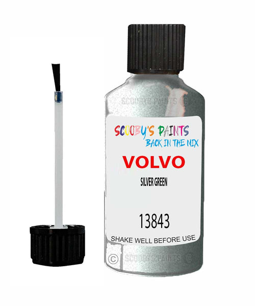 Paint For Volvo Other Models Silver Green Code 13843 Touch Up Scratch Repair Paint