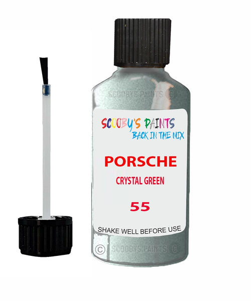 Touch Up Paint For Porsche 911 Crystal Green Code 55 Scratch Repair Kit