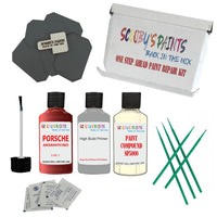 paint scuff chip stone Porsche Boxster Amaranth Red Code L8L1 Scratch Repair Kit