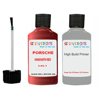 anti rust primer for Porsche Boxster Amaranth Red Code L8L1 Scratch Repair Kit