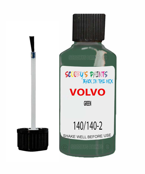 Paint For Volvo 200 Series Green Code 140/140-2 Touch Up Scratch Repair Paint