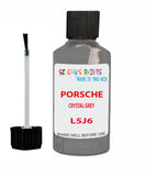 Touch Up Paint For Porsche Cayenne Crystal Grey Code L5J6 Scratch Repair Kit