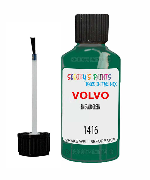 Paint For Volvo Other Models Emerald Green Code 1416 Touch Up Scratch Repair Paint