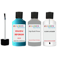 Touch Up Paint For ISUZU ISUZU ( OTHERS ) DEEP CERULEAN Code 804 P902 Scratch Repair