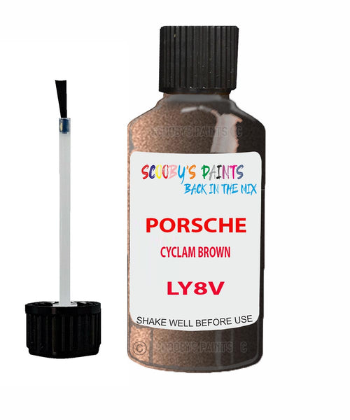 Touch Up Paint For Porsche 944 Cyclam Brown Code Ly8V Scratch Repair Kit