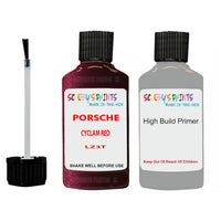 anti rust primer for Porsche 944 Cyclam Red Code Lz3T Scratch Repair Kit