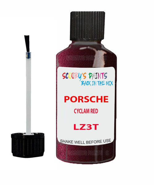 Touch Up Paint For Porsche 924 Cyclam Red Code Lz3T Scratch Repair Kit