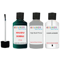 Touch Up Paint For ISUZU TF GARNET Code 715 Scratch Repair