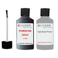 anti rust primer for Porsche 911 Dark Blue Code 33R Scratch Repair Kit