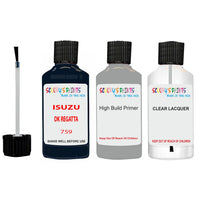 Touch Up Paint For ISUZU TF DK REGATTA Code 759 Scratch Repair