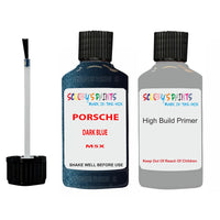 anti rust primer for Porsche 911 Carrera Dark Blue Code M5X Scratch Repair Kit