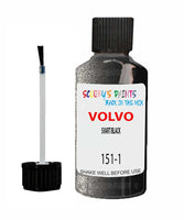 Paint For Volvo Other Models Svart/Black Code 151-1 Touch Up Scratch Repair Paint