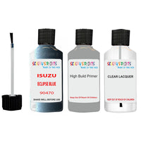 Touch Up Paint For ISUZU D-MAX ECLIPSE BLUE Code 90470 Scratch Repair