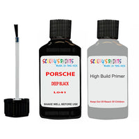 anti rust primer for Porsche 911 Gt Rs Deep Black Code L041 Scratch Repair Kit